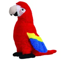 Papuga Ara czerwona 40cm Beppe