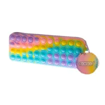 Cresco Pi�rnik szkolny silikonowy Rainbow