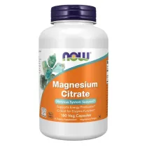Now Foods Cytrynian Magnezu Suplement diety 180 kaps.