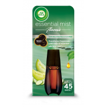 Air Wick Essential Mist Aroma odprężający wkład do automatycznego odświeżacza o zapachu ogórka i melona miodowego 20 ml
