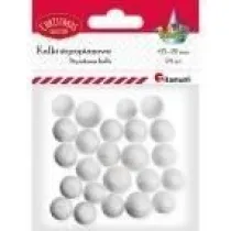 Titanum Styropianowe kulki 15/20mm biae 24 szt
