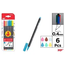 Mp Main Paper Cienkopis 0.4mm 6 szt.