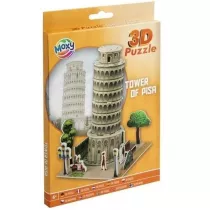 Puzzle piankowe 3D Wiea w Pizie Grafix