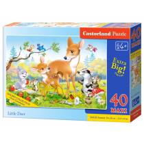 Puzzle maxi 40 el. Little Deer Castorland