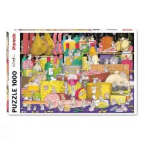 Puzzle 1000 el. Myszy harcuj� Piatnik