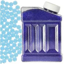 Kulki elowe wodne hydroelowe do pistoletu kwiatw niebieskie 250g 50 000szt. 7-8mm