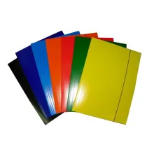Konfex Teczka z gumk� A4 TG06 - mix kolor�w w zgrzewce op.20szt