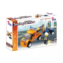 Klocki konstrukcyjne 124 el. Pojazd Holowniczy Alleblox