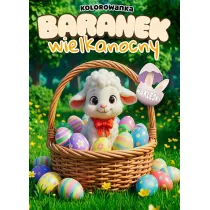 Baranek wielkanocny z naklejkami