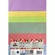 Starpak Bibua gadka skadana mix pastel 50x70cm
