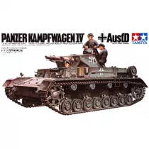 Model plastikowy czog niemiecki Pzkpw IV AusfD Tamiya