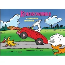 Kolorowanka z Koziokiem Matokiem - autko