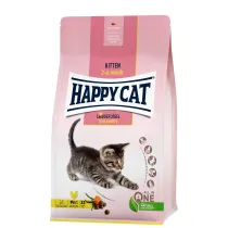 HappyCat Kitten Farm Poultry, sucha karma, dla koci�t w wieku 2-6 mies, dr�b, worek 4 kg