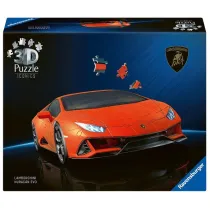 Puzzle 3D Lamborghini Huracn EVO-Arancio Ravensburger