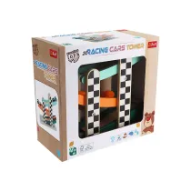 Zabawka drewniana Racing cars tower 61643 Trefl