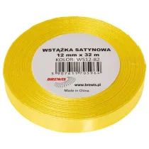 Brewis Wst��ka satynowa kanarkowy 25mmx32m