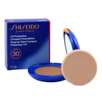 Shiseido Sun Uv Protector Compact Fond De Teint Puder do twarzy w kompakcie Dark Beige 12 g