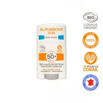 Alphanova Sun Krem z filtrem w sztyfcie do twarzy, SPF 50+, Blue Whale 12 g