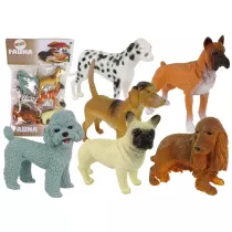 Zestaw figurek ps�w rasowyxh