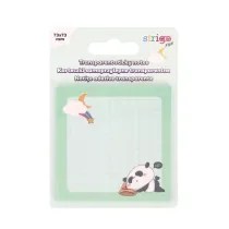 Strigo Karteczki samoprzylepne 73x73mm 50K turkusowe