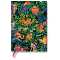 Paperblanks Notatnik Jungle Song midi linia