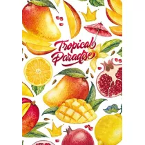 Fresh Notatnik ozdobny Owoce egzotyk kratka 81 kartek