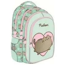 St. Majewski Plecak 4 komorowy Pusheen mint
