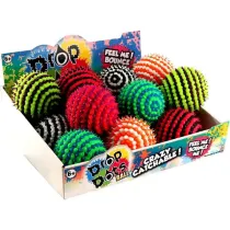 Pi�eczka z kolcami Drop Dot 6,5cm - mix Kess