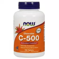 Now Foods C-500 do ssania wi�niowe suplement diety 100 tab.
