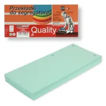 Penword Przekadki do segregatora 100 szt green