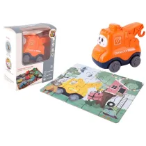 Auto puzzle Przygoda drogowa dwig Pro Kids