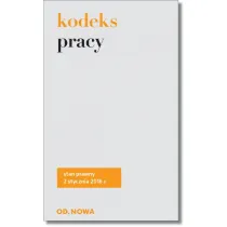 Kodeks pracy stan prawny na 02,01,16