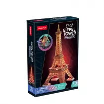 Puzzle 3D Wiea Eiffla LED Cubic Fun