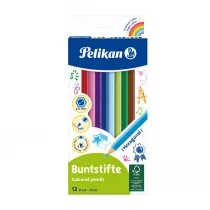 Pelikan Kredki drewniane 12 kolor�w