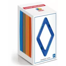 Klocki magnetyczne 3D Magformers Romby 12 elementw