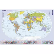 Demart Podkadka na biurko Mapa wiata.