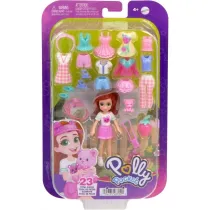 Polly Pocket Lalka + ubranka asortyment JCB22 Mattel