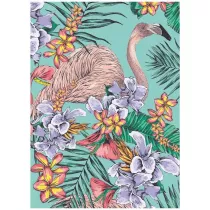 Museums & Galleries Karnet B6 z kopert� Flamingo