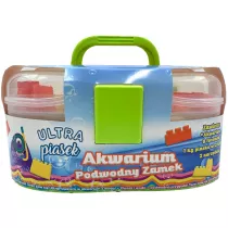 Ultra Piasek - walizka - 1 kg piasku Podwodny zamek (8 foremek + 2 narz�dzia) Epee