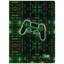 St. Majewski Teczka z gumk A4 Neon Pad