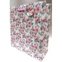 Fresh Torebka ozdobna matowa r�e 35x37x12cm