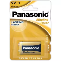 Panasonic 6LR61 9V Alkaline Power battery 1 pc.