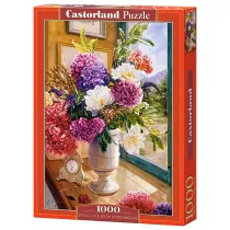Puzzle 1000 el. Martwa natura z hortensjami Castorland