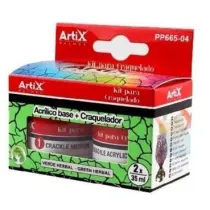 Artix Farba akrylowa ciema ziele� + �rodek do sp�ka� 2x35 2x35ml