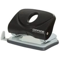 Office Products Dziurkacz dziurkuje do 20 kartek, plastik, czarny