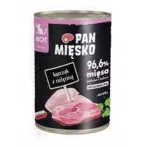 Pan Misko Karma mokra dla kota Kurczak z cielcin 400 g