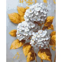 Ideyka Malowanie po numerach - Z�ota hortensja 40x50cm