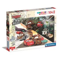 Puzzle 104 el. Maxi Super Kolor Disney Cars Clementoni