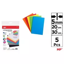 Mp Main Paper Pianka dekoracyjna 5mm 20x30cm 5 kolorw