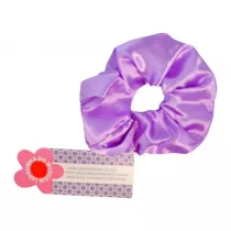 MCD Gumka scrunchie do wosw led jasny fiolet